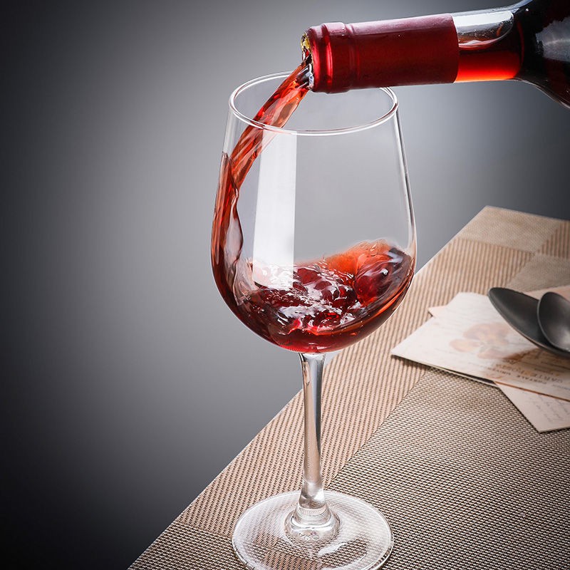 Bộ ly rượu vang đỏ Lemiya hộ gia đình 6 chiếc cốc thủy tinh pha lê cường lực 2 sáng tạo