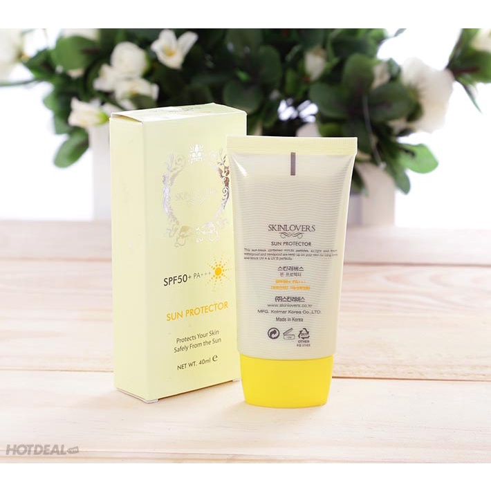 Kem chống nắng không tan trong nước SPF50 PA+++ Hàn Quốc Skinlovers