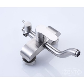 Combo sen cây & vòi lavabo inox304 zento KM107