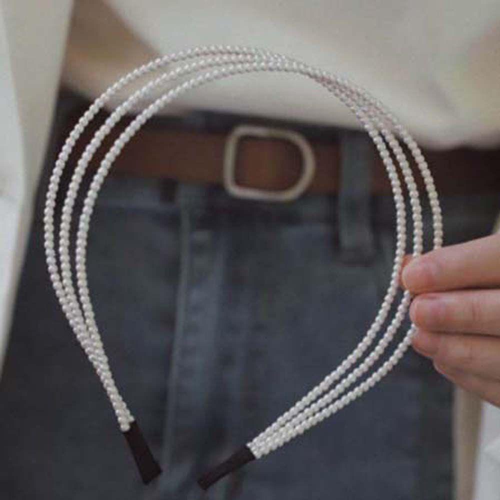 Băng Đô Cài Tóc Chống Trượt Phong Cách Công Chúa Hàn Quốc WMES15H