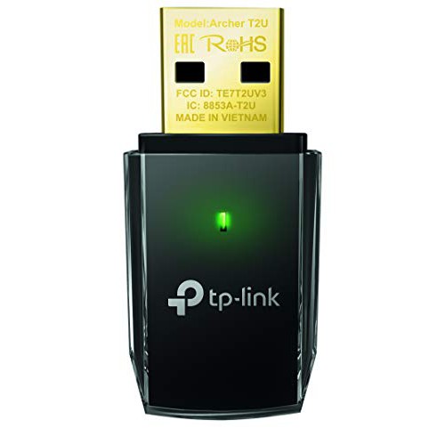 TP-Link AC 600Mbps USB wifi (USB thu wifi) -Archer T2U- Hàng Chính Hãng