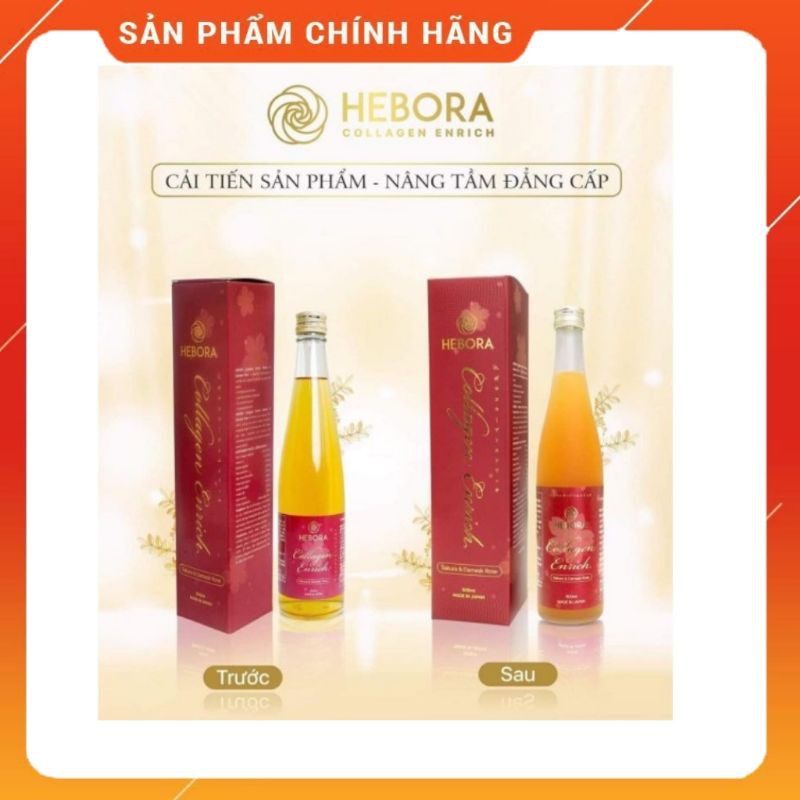 Nước Uống Đẹp Da Hebora Collagen Enrich Thơm Tự Thân Detox Giữ Dáng - Kèm Quà | BigBuy360 - bigbuy360.vn