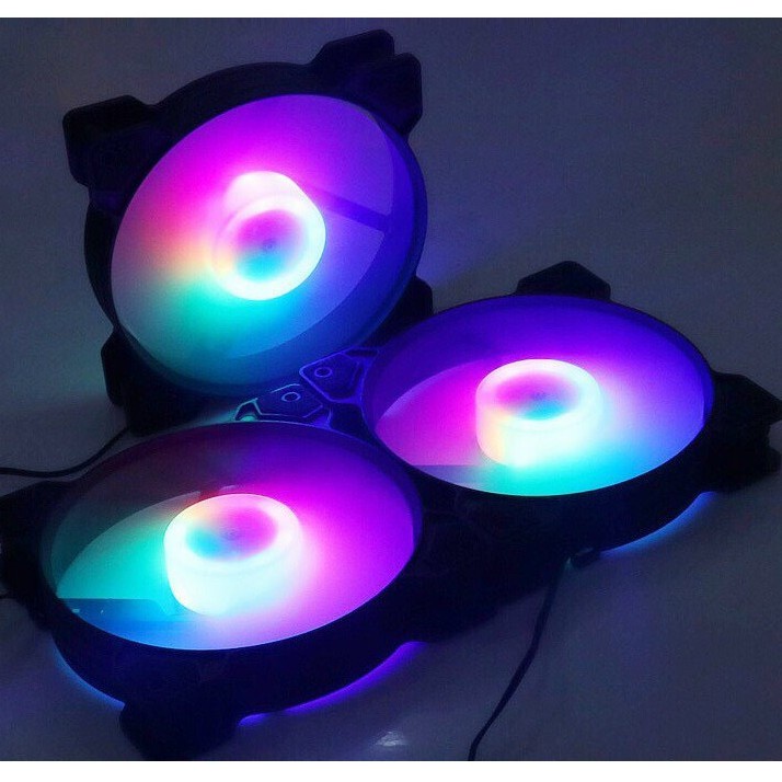 Quạt Tản Nhiệt RGB, Fan Case TOMATO C-50 Siêu Đẹp