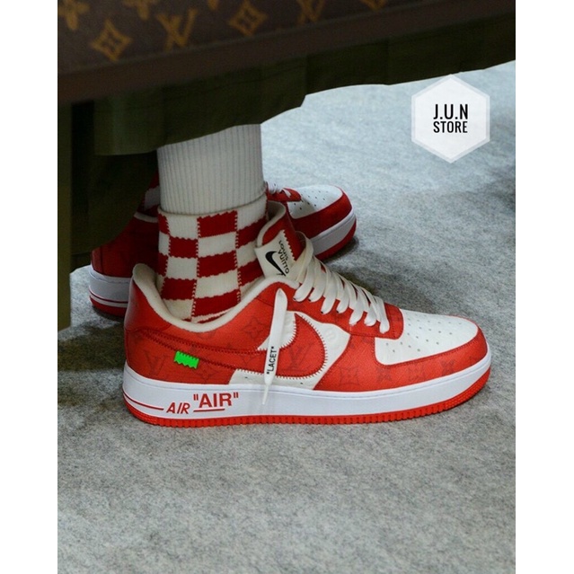 GIÀY AF1 LOW LV VIRGIL ABLOH DA THẬT LAI AU
