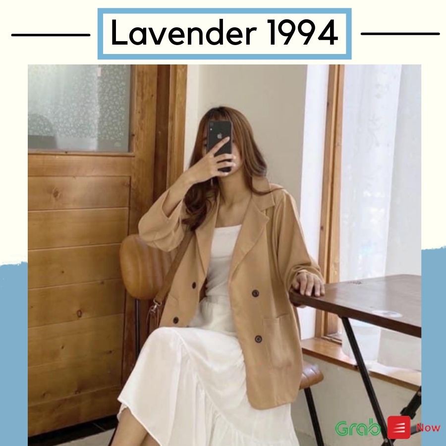 [TẶNG DÂY BUỘC TÓC BẠN NHÉ} Áo blazer trơn-màu đen-màu be-màu trắng-Hàn Quốc- cá tinh, trẻ trung, năng động | BigBuy360 - bigbuy360.vn