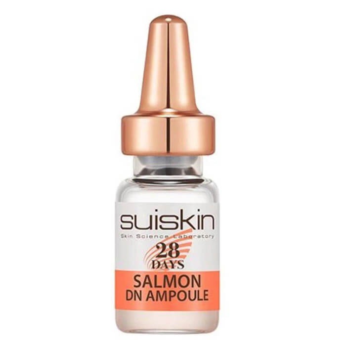 [lẻ 1 lọ]Tế bào gốc DNA Trứng Cá Hồi Trị mun, tái tạo, phục hồi da Suiskin Salmon DN Ampoule 28 days Hàn Quốc