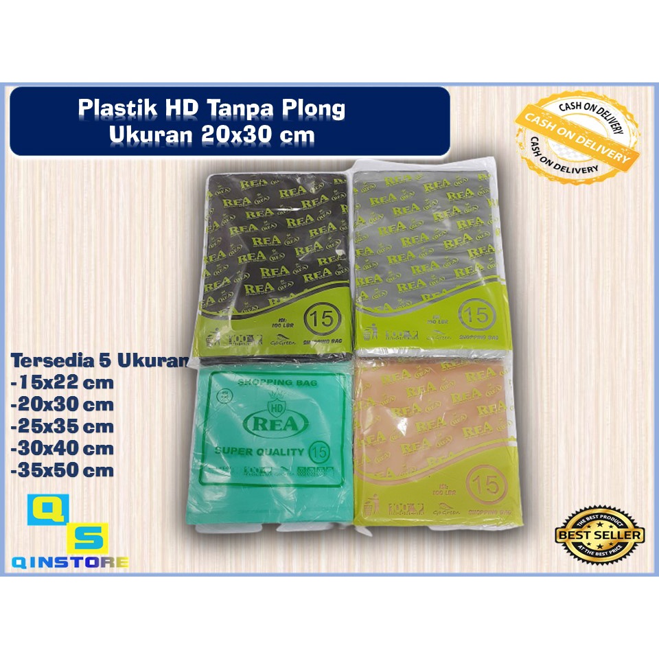 Túi Mua Sắm Bằng Nhựa Dày Không Có Plong 20x30