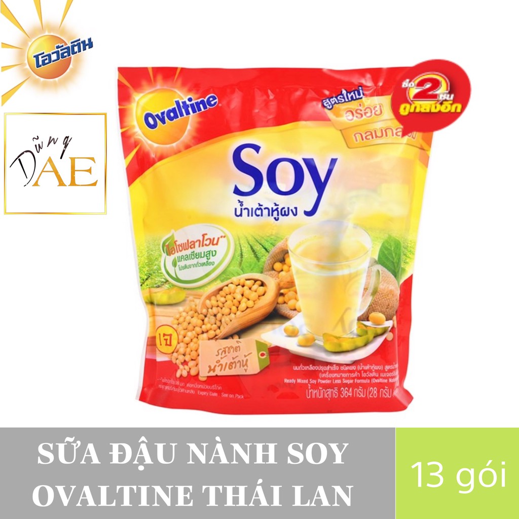 Sữa đậu nành Soy Ovaltine Thái Lan 364g