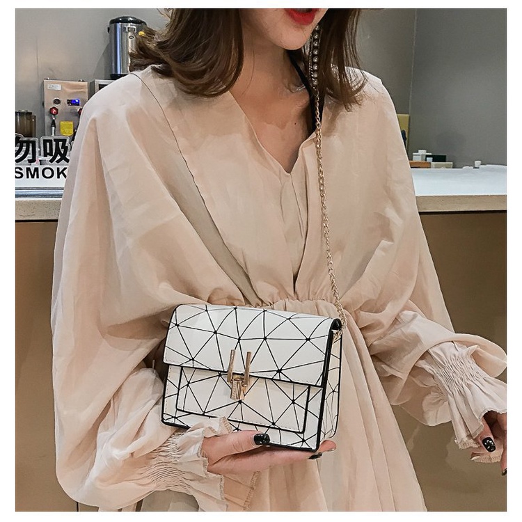 IELGY Túi Đeo Vai Hình Vuông Phong Cách Hàn Quốc Thời Trang Cho Nữ