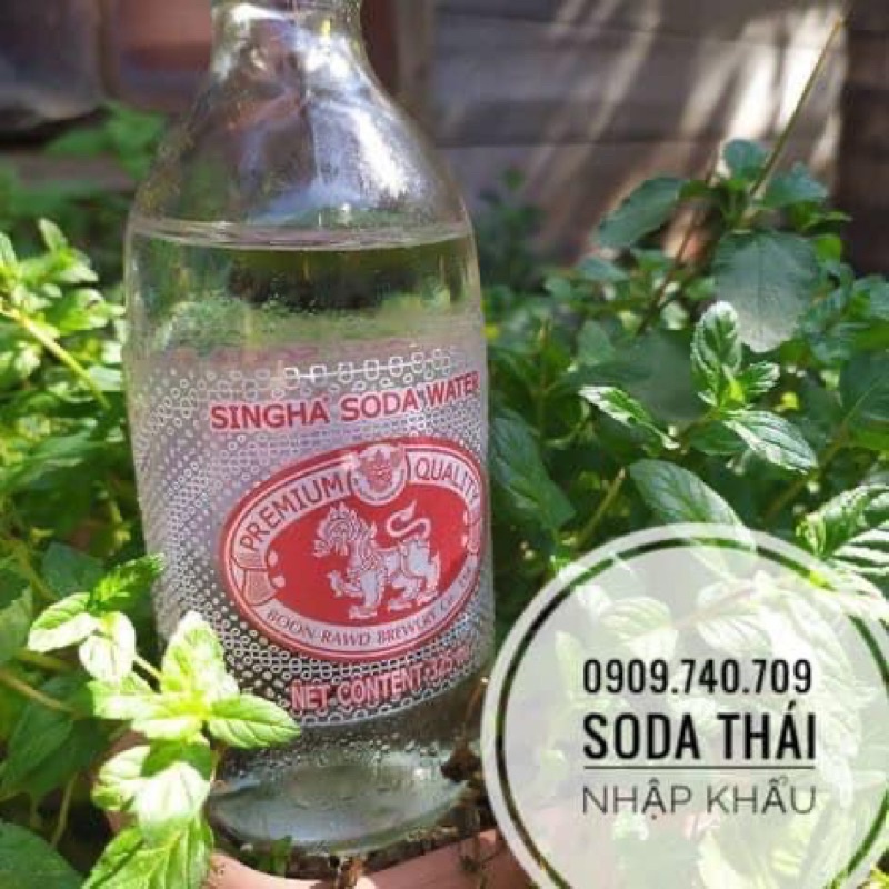 Chai Soda Singha Thái Lan- 6 chai