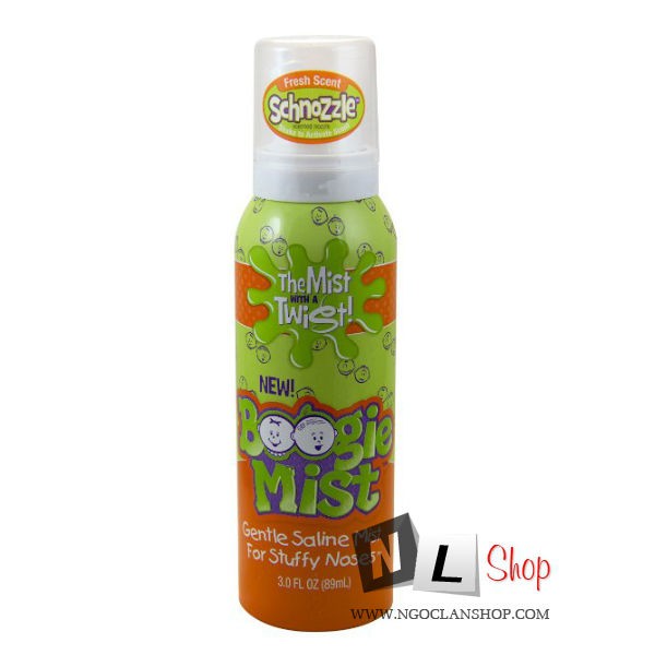 Chai xịt nghẹt mũi Boogie Mist 89ml