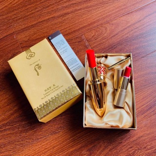 Set Son Whoo Luxury Lipstick Đỏ Hồng Cam 25 date 2012