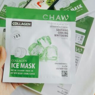 MASK CHAW THẠCH ĐÁ COLLAGEN CẤP ẨM
