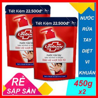 Nước rửa tay Lifebuoy Bảo vệ khỏi vi khuẩn 450gr
