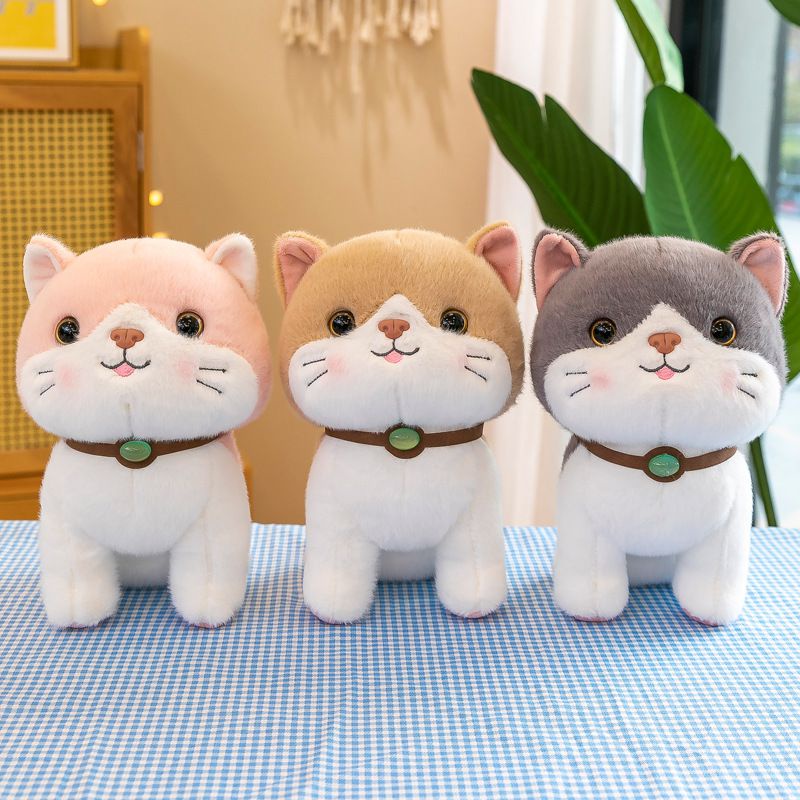 Đồ chơi nhồi bông Hình Con Mèo Hoạt Hình