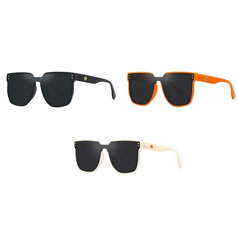 Kính Mát Gọng Vuông Lớn Chống Tia UV Chống Bức Xạ Thời Trang Cho Nam Và Nữ