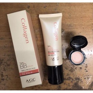 Kem Nền BB Cream Collagen + Kem Che Khuyết Điểm Dạng Nén - KM027
