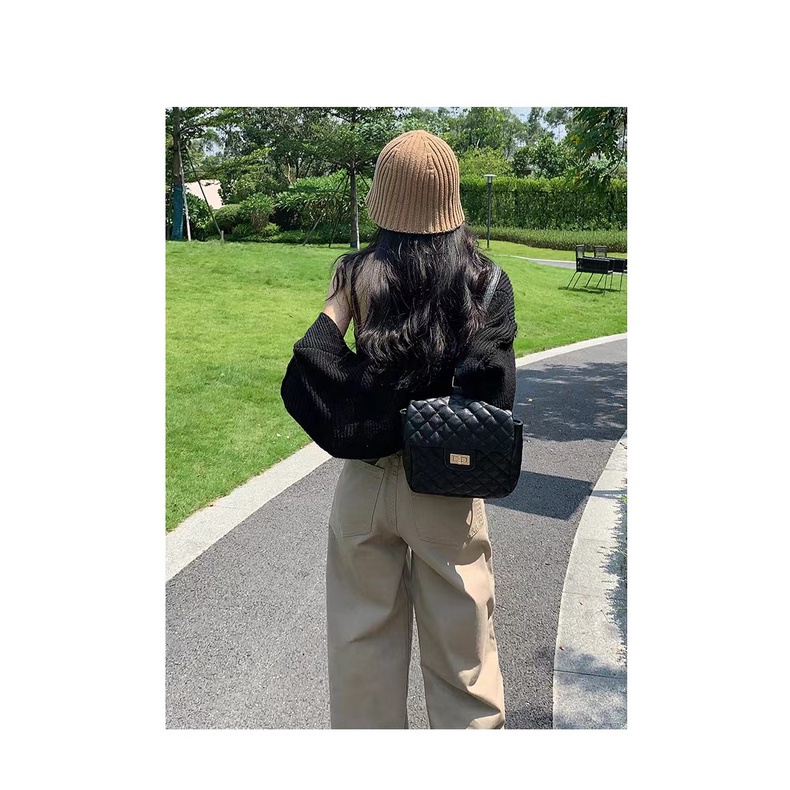 Quần jean lưng cao ống suông rộng thời trang retro dễ phối đồ