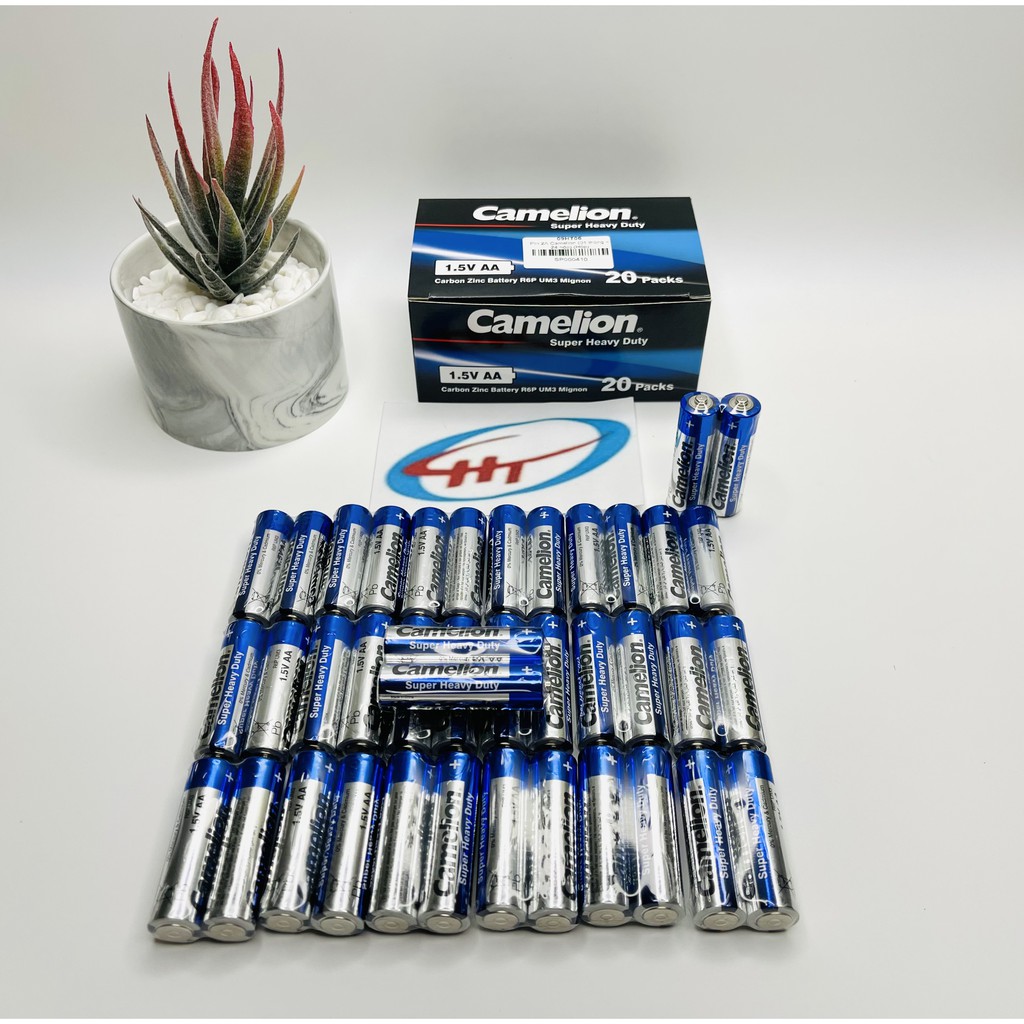 Hộp 40 Viên Pin Tiểu AAA (3AAA) HỘP 40 VIÊN 2AA Camelion