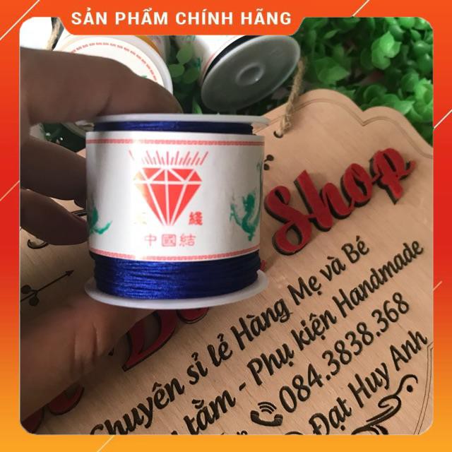 CUỘN DÂY DÙ 50M SIZE 0.8MM XANH DƯƠNG