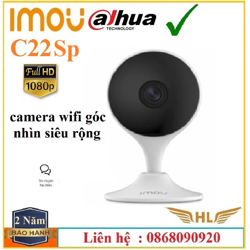 Camera Wifi Imou C22EP 2M 1080p , Imou C22SP Góc Rộng -Hàng Chính Hãng Dahua