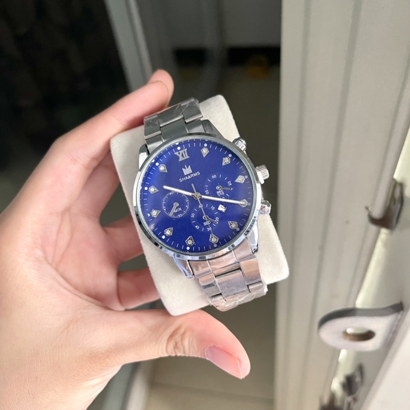 Đồng Hồ Nam Chính Hãng SHAARMS Dây Sắt Cao Cấp Sang Trọng, Có Lịch Ngày Đẹp Giá Rẻ | BigBuy360 - bigbuy360.vn