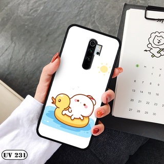 Ốp lưng nhám in hình 3D Xiaomi Redmi Note 8 Pro
