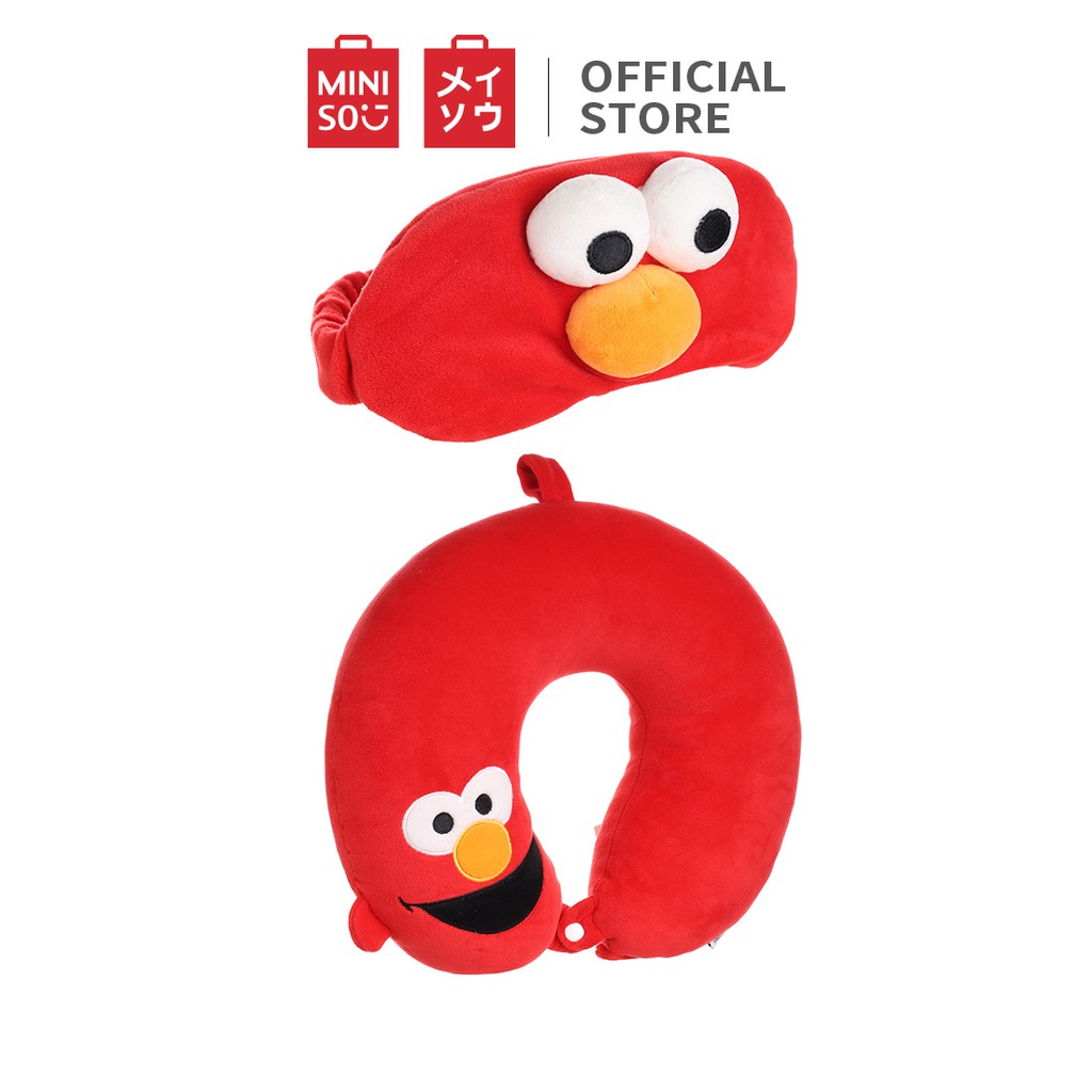 Miniso Gối Kê Cổ Chữ U Kèm Bịt Mắt 2 Trong 1 Tiện Dụng Khi Đi Du Lịch