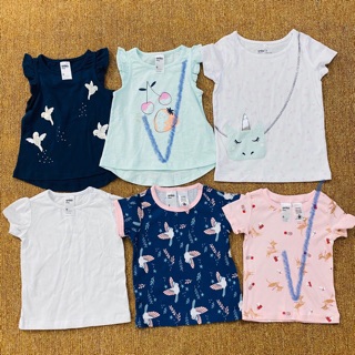 Áo phông bé gái set 3 áo