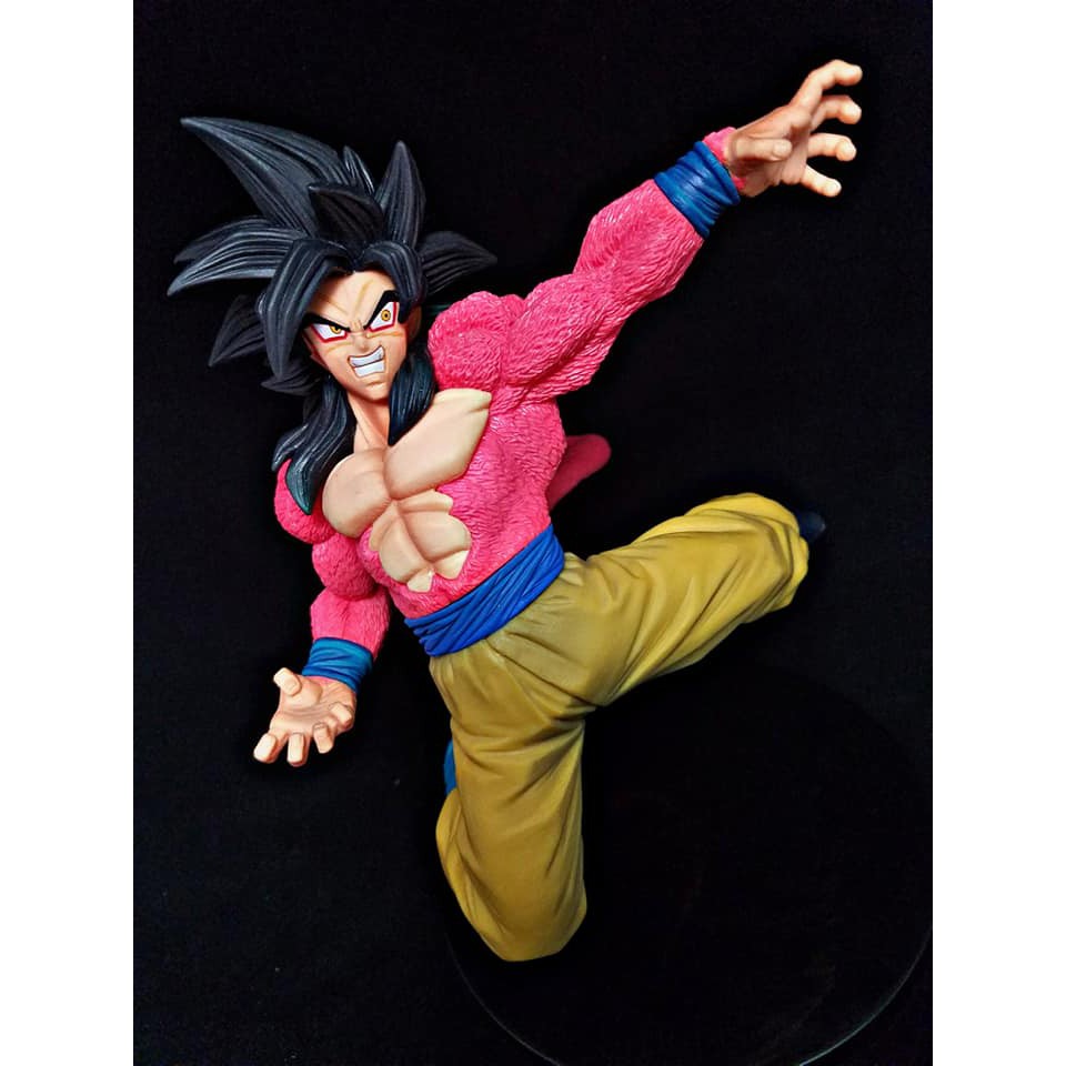 Mô hình Dragonball chính hãng - Songoku FES - Goku ssj4 + Black Goku Fes