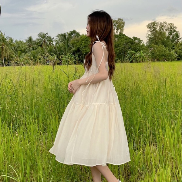Váy hai dây tiểu thư , đầm babydoll ulzzang siêu cute PLD55