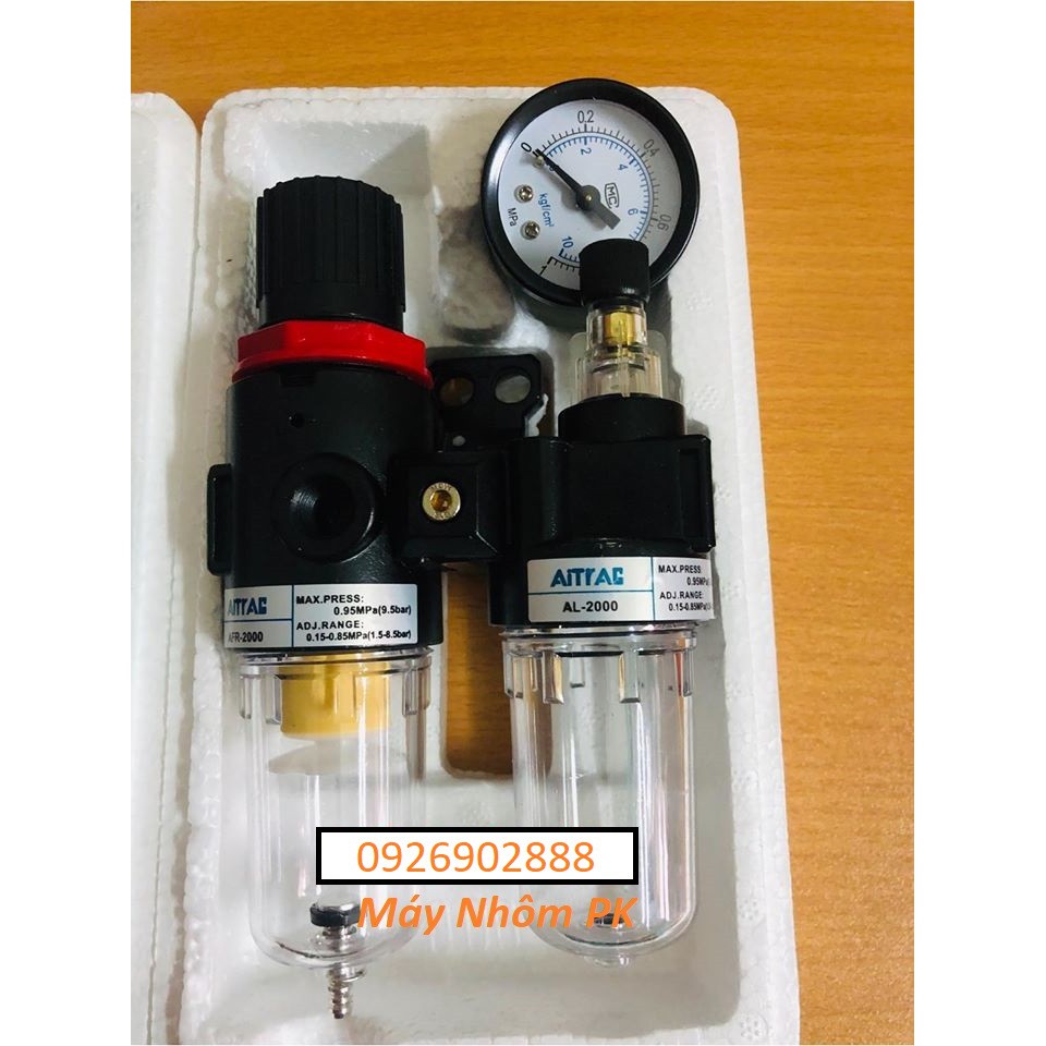 Cốc lọc khí loại nhỏ và To dùng cho máy cắt nhôm, máy dùng khí nén.