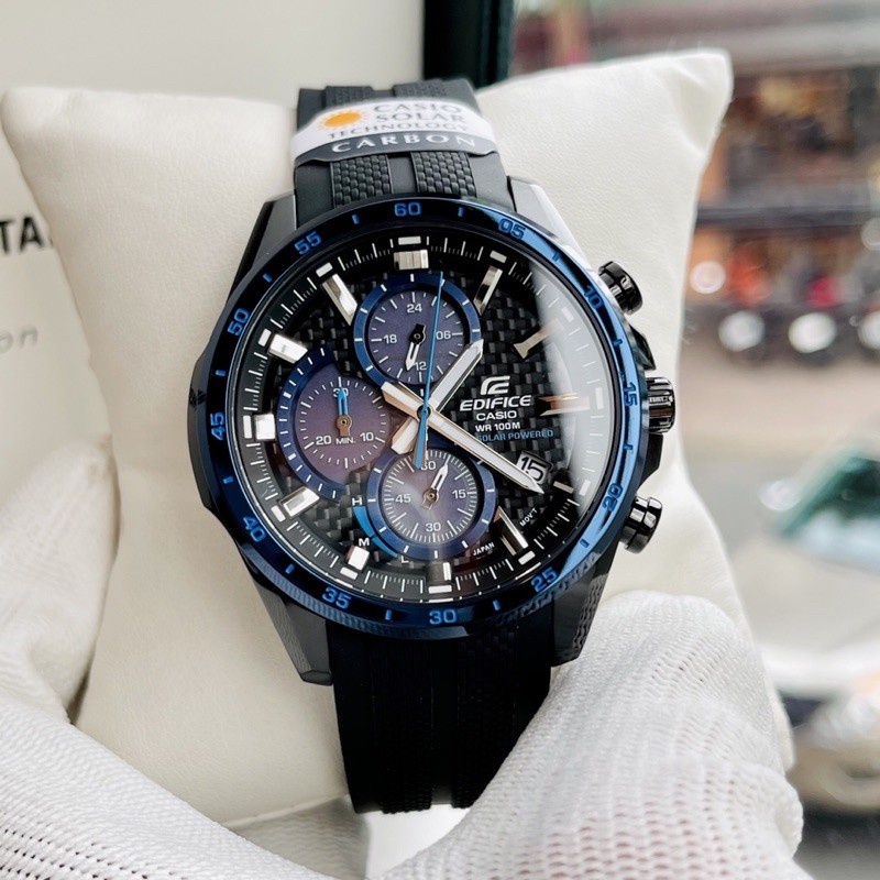 Đồng hồ nam dây cao su Casio Edifice EQS 900PB 1BVUDF