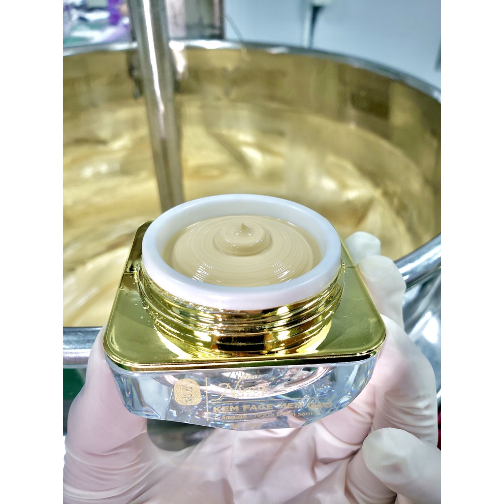 Combo Kem face men gao + Tinh chất mật ong NICOS BEAUTY Chính hãng