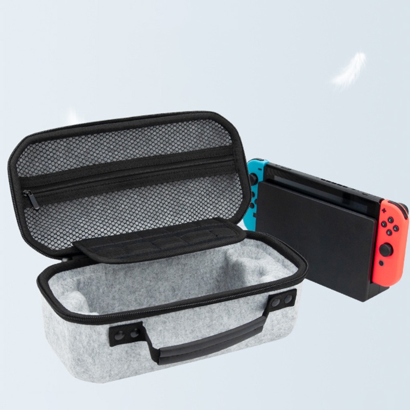 Hộp Nỉ Đựng Máy Chơi Game Cầm Tay Có Ngăn Đựng Thẻ Và Màn Hình OLED
