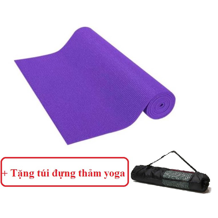 Combo giá rẻ - Thảm Tập Yoga + Túi Đựng Thảm Yoga Cao Cấp