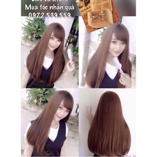 Tóc nguyên đầu Cúp đuôi chữ C