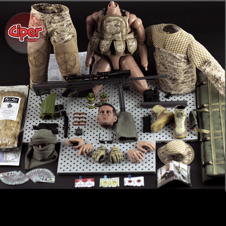 Mô hình Lính SNIPER ELITE - Action Figure NB07 - NB08