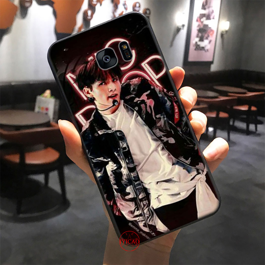 Ốp Lưng Silicone Cho Samsung J7 J2 J5 Prime J730 J7 Pro J7core S20 Fe Lite A8 Plus 2018 Ev54 Bts Jungkook