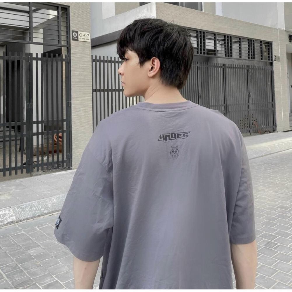 Áo thun Hades Cerberus Tee form rộng unisex nam nữ 40kg-90kg vải cotton dày mịn Thời trang Unisex HCM AL119