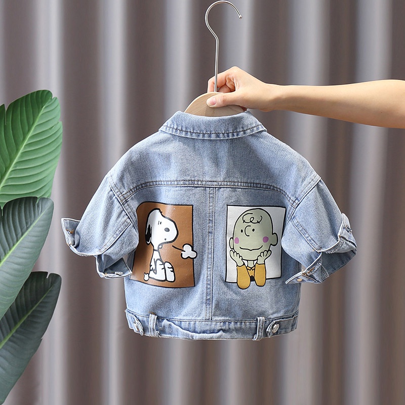 Áo Khoác Blazers 2 Tuổi W2X1 AJ683 SNOOPY Nhập Khẩu Dành Cho Trẻ Em Và Người Lớn
