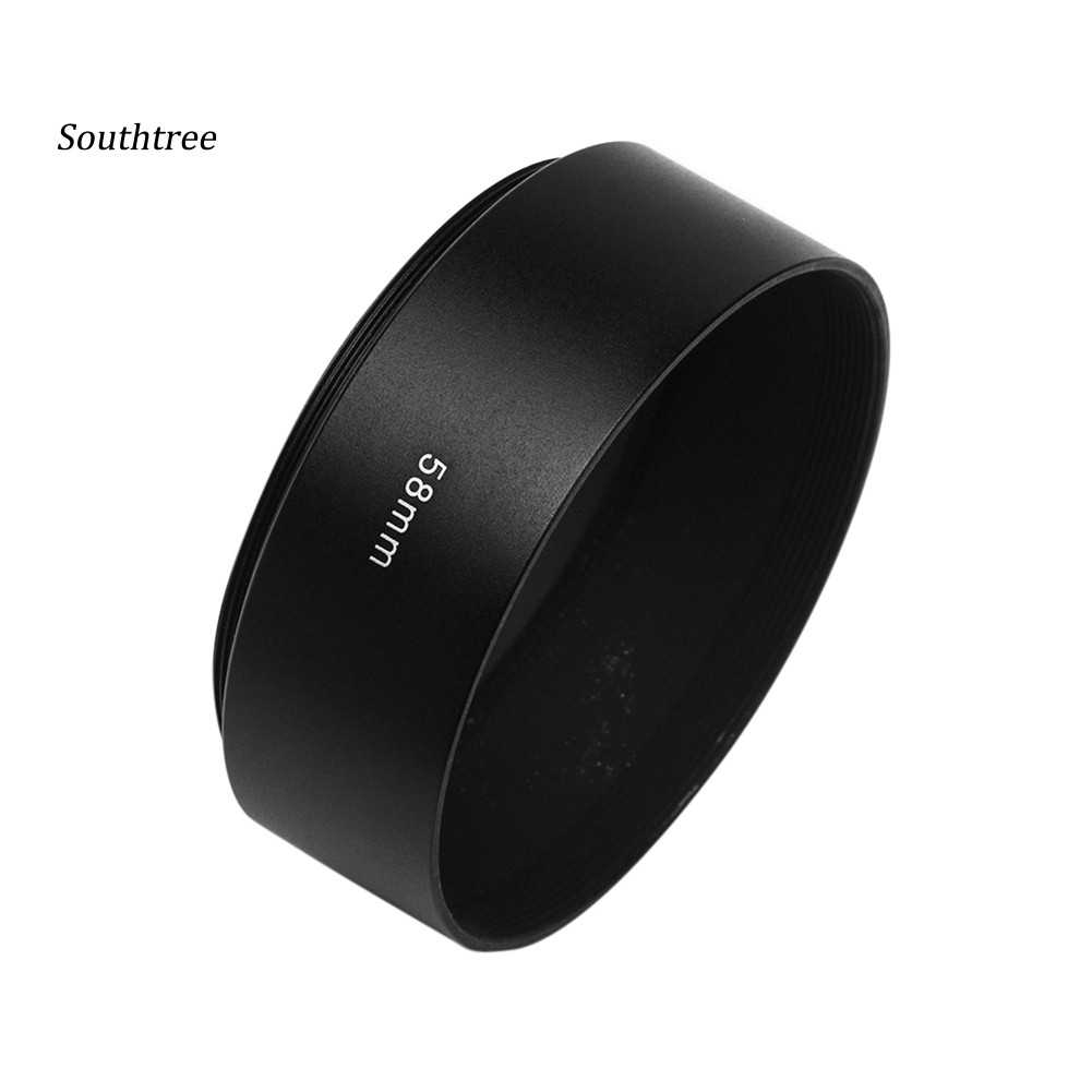 Loa Che Nắng 58mm Cho Ống Kính Máy Ảnh Dslr Canon Nikon Sony Olympus