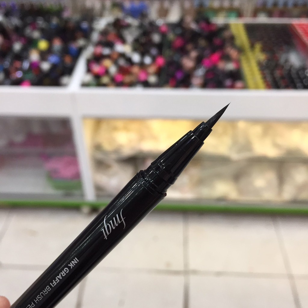 [ THANH LÝ ] Bút kẻ mắt không lem trôi Ink Graffi Brush Pen Liner Hàn Quốc