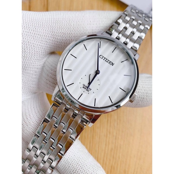 Đồng hồ nam Citizen BE9170-56A quartz - dây kim loại silver 39mm authentic