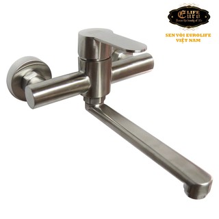 VÒI RỬA CHÉN NÓNG LẠNH ÂM TƯỜNG Eurolife EL-1304