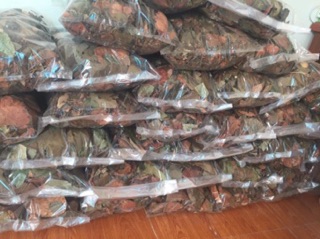 Lá tắm sau sinh dân tộc Dao đỏ 1 kg