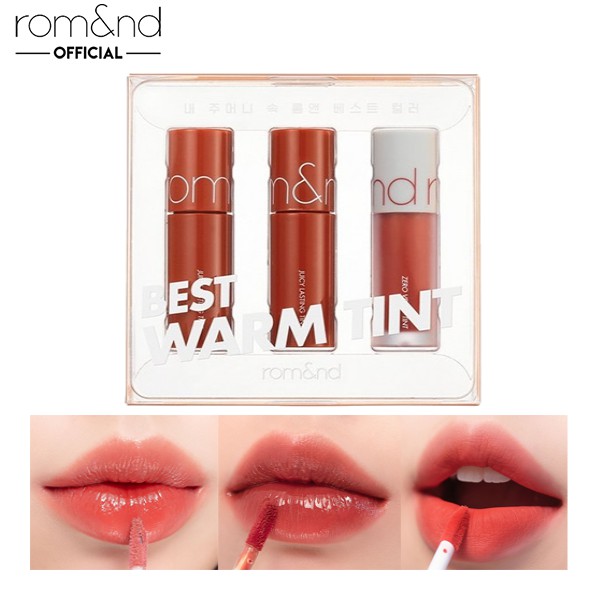 ➖ Set 3 Son Mini Tint Lì Romand Best Tint Edition