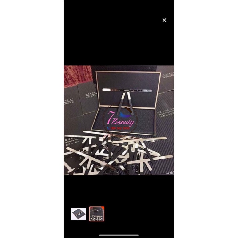 Thước chữ T căn chỉnh lông mày Chuyên dùng trong phun xăm thẩm mỹ