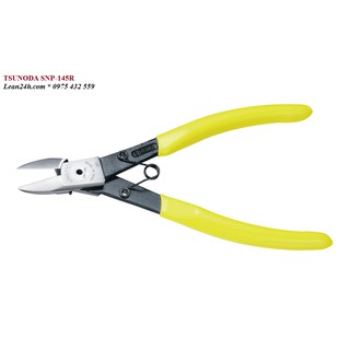 Kìm cắt nhựa mỏng lưỡi tròn 145mm tsunoda snp-145r