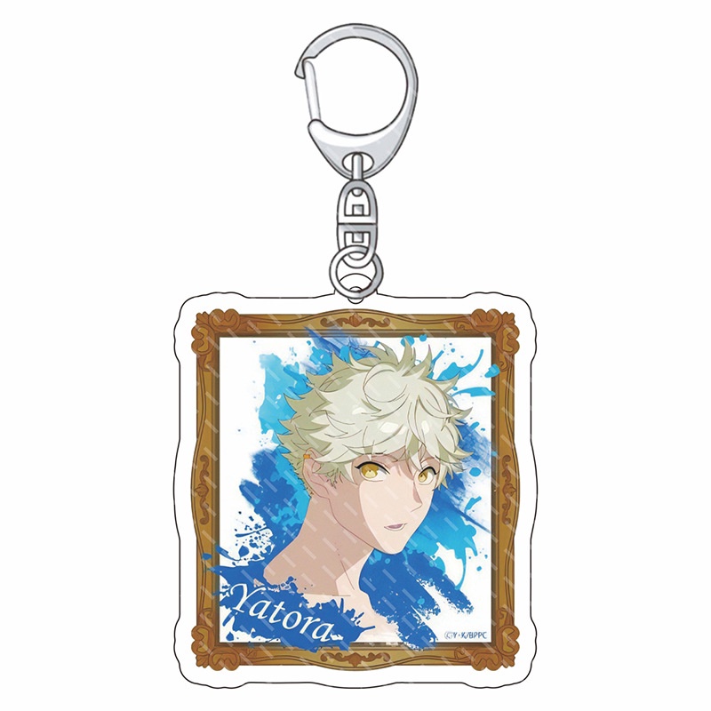 Móc khóa acrylic hai mặt hình Blue Period HD 6cm thời trang trang trí túi balo làm quà tặng cho bé